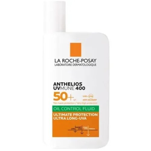 ANTHELIOS FLUIDO OIL CONTROL CON PROFUMO UVMUNE SPF50+ 50 ML - FARMAPRIME