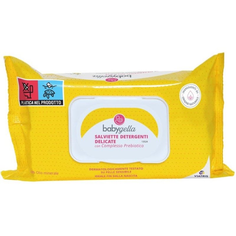 BABYGELLA PREBIOTIC SALVIETTINE 72 PEZZI - FARMAPRIME