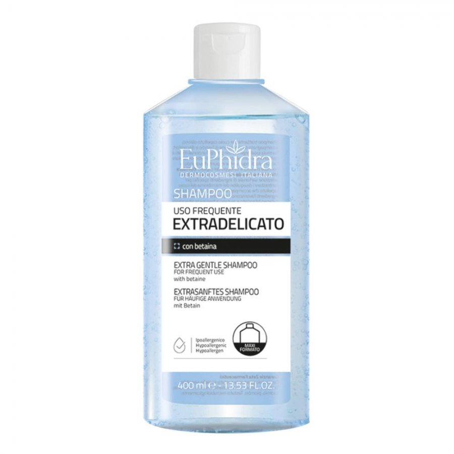 EUPHIDRA SHAMPOO USO FREQUENTE EXTRA DELICATO 400 ML - FARMAPRIME