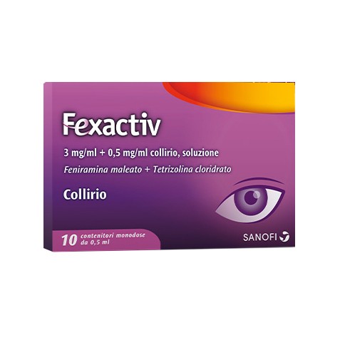 FEXACTIV*COLLIRIO 10FL 0,5ML - FARMAPRIME