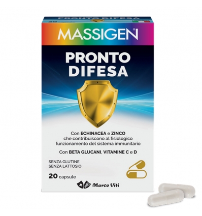 MASSIGEN  PRONTO DIFESA 20 CAPSULE - FARMAPRIME