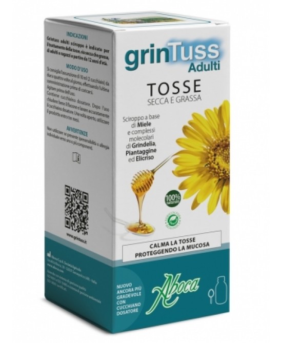 GRINTUSS ADULTI SCIROPPO 180 G - FARMAPRIME