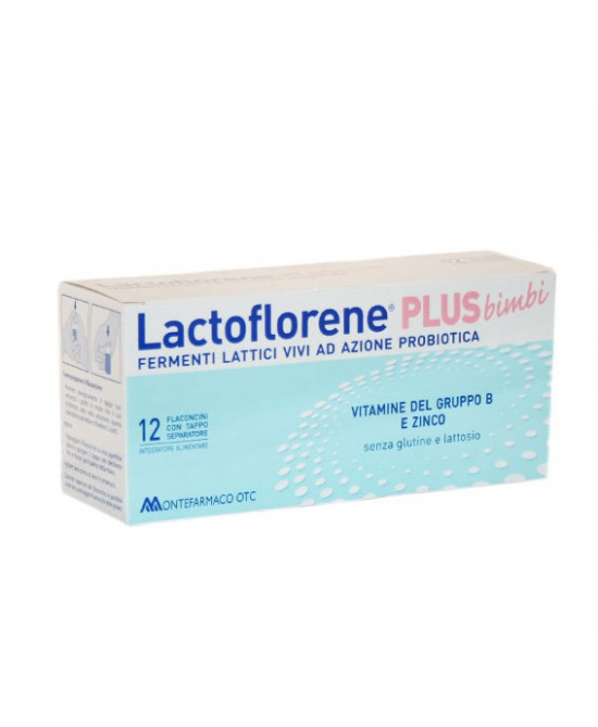LACTOFLORENE PLUS BIMBI 12 FLACONCINI DA 10 ML - FARMAPRIME