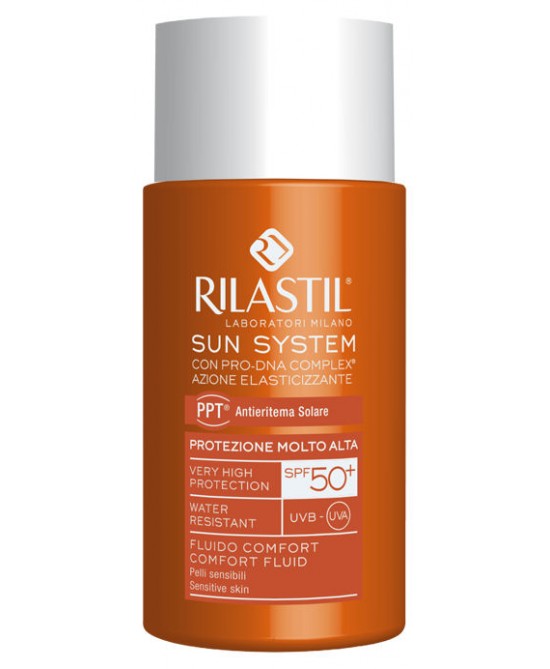 RILASTIL SUN SYSTEM PHOTO PROTECTION THERAPY SPF50+ COMFORT FLUIDO 50 ML - FARMAPRIME