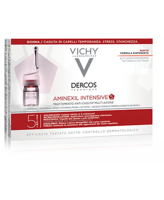 DERCOS AMINEXIL FIALE 21 DONNA 6 ML - FARMAPRIME