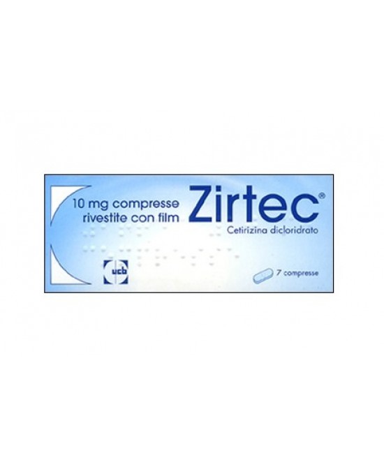 ZIRTEC*7CPR RIV 10MG - FARMAPRIME
