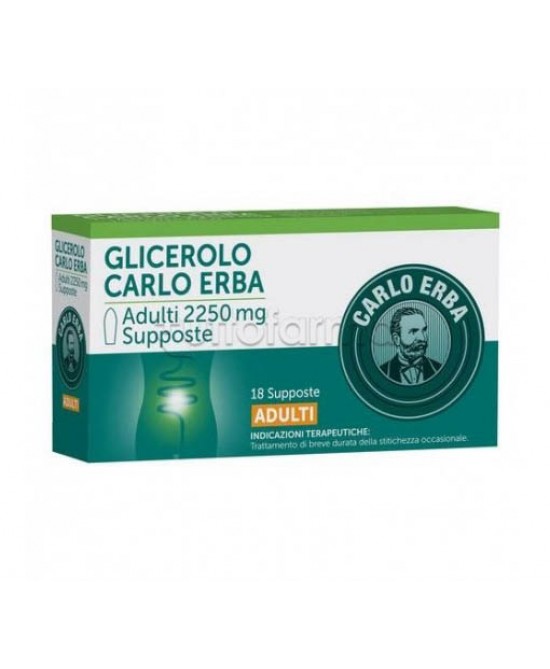 GLICEROLO*AD 18SUPP 2250MG - FARMAPRIME