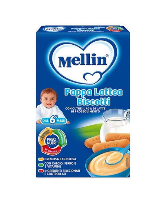 MELLIN PAPPA LATTE BISCOTTI 250 G NUOVO FORMATO - FARMAPRIME