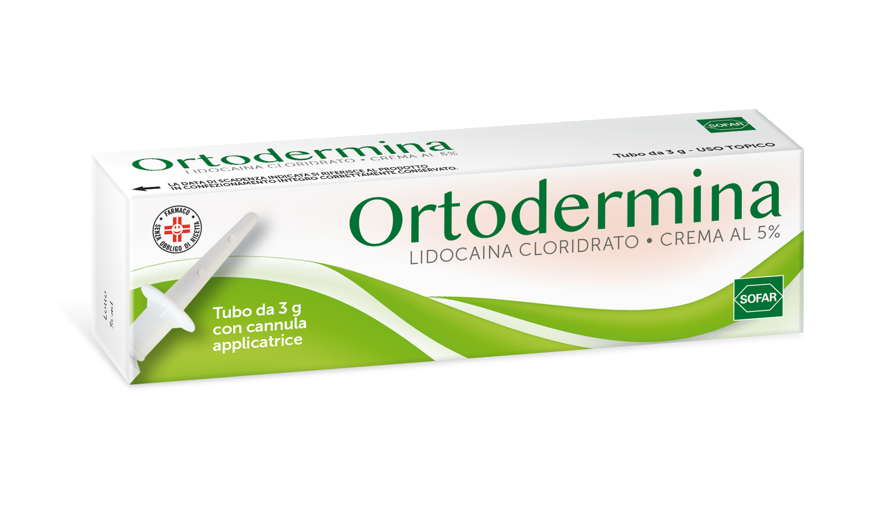 ORTODERMINA*CREMA 3G 5% - FARMAPRIME