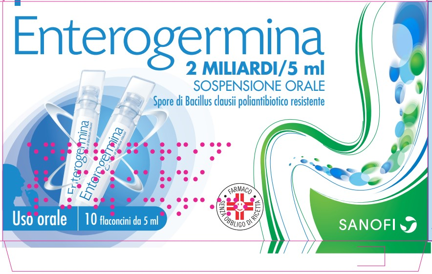 ENTEROGERMINA*OS 10FL 2MLD/5ML - FARMAPRIME