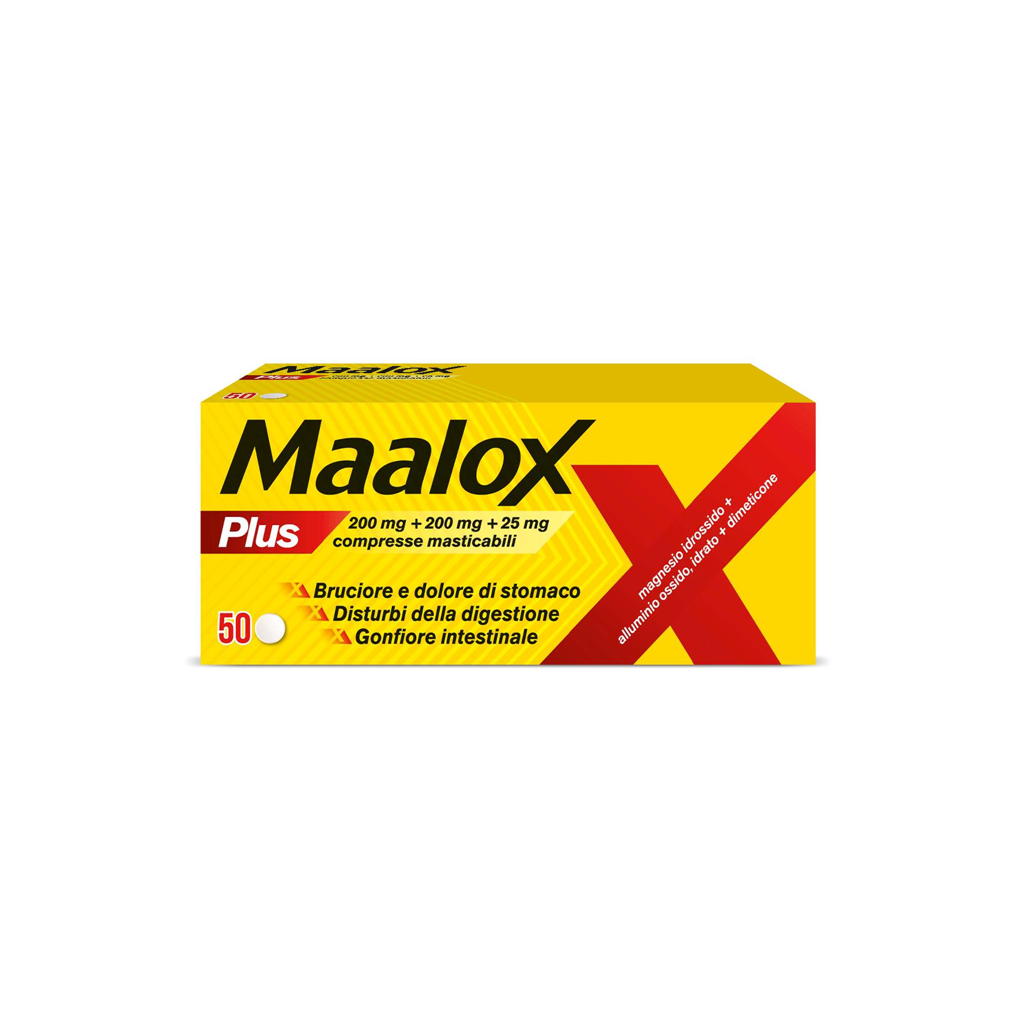 MAALOX PLUS*50CPR MAST - FARMAPRIME
