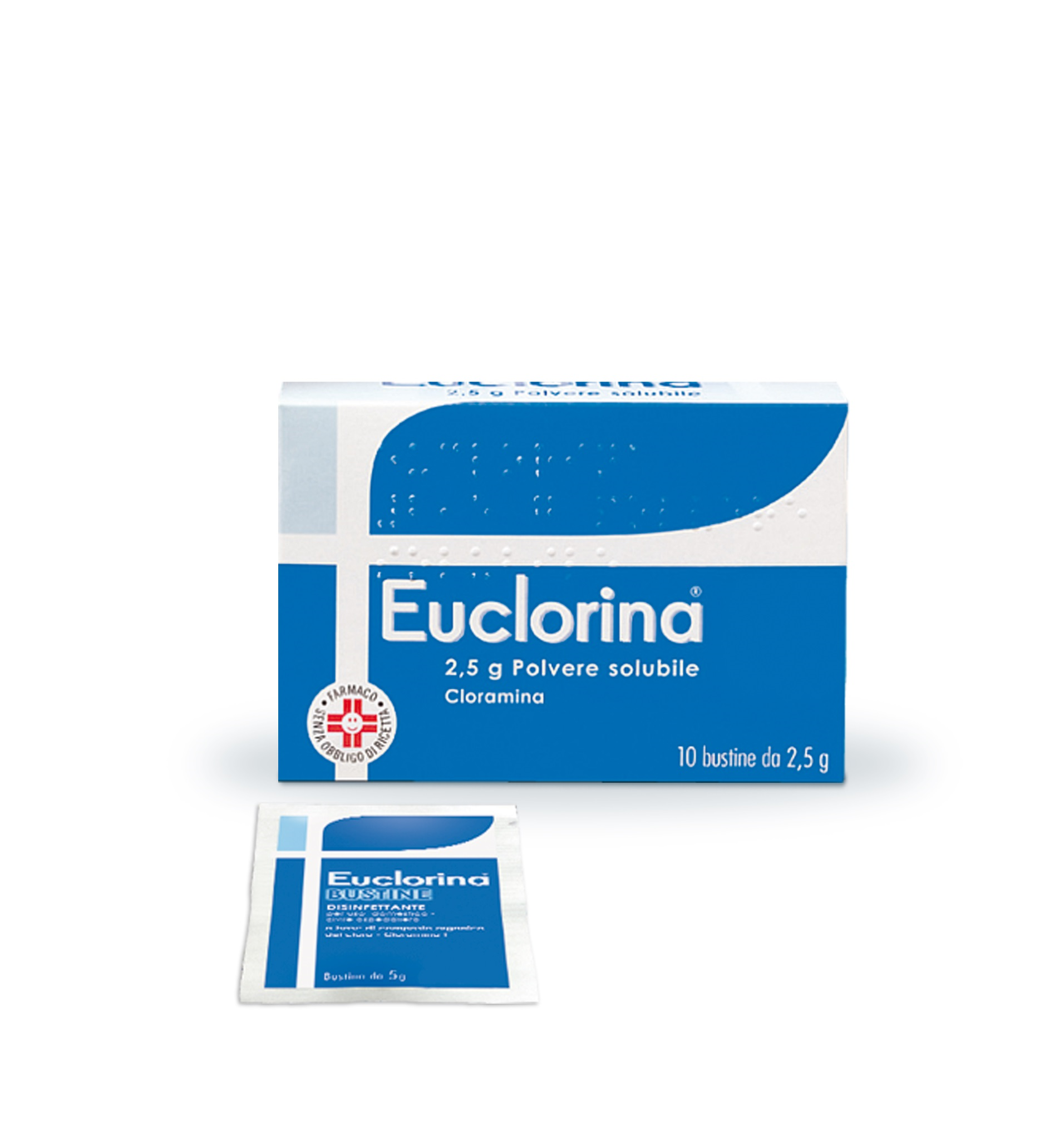 EUCLORINA*POLV SOL 10BUST 2,5G - FARMAPRIME