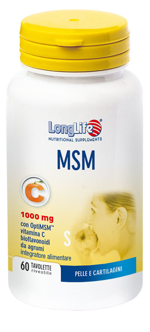 LONGLIFE MSM 1000 MG 60 TAVOLETTE - FARMAPRIME