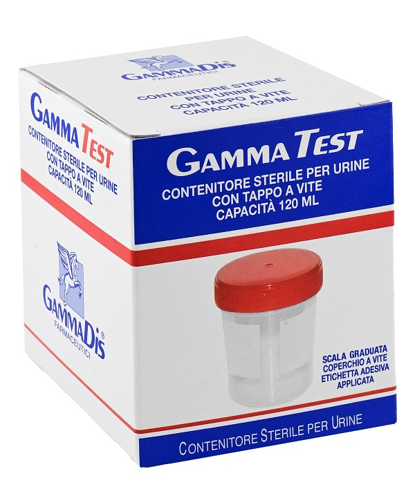 CONTENITORE STERILE PER LA RACCOLTA URINA 120 ML GAMMADIS - FARMAPRIME