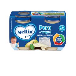 MELLIN MERENDA YOGURT PERA 2X120 G - FARMAPRIME