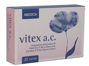 VITEX AC 20 CAPSULE - FARMAPRIME