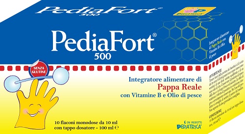 PEDIAFORT 500 10 FLACONI - FARMAPRIME