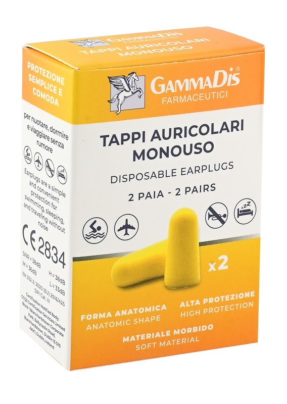 TAPPO AURICOLARE EAR GOMMAPIUMA 4 PEZZI GAMMADIS - FARMAPRIME