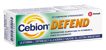 CEBION DEFEND 12 COMPRESSE EFFERVESCENTI - FARMAPRIME