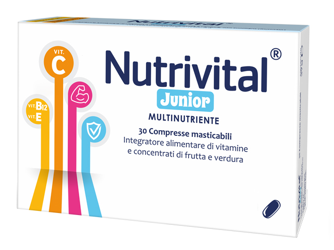 NUTRIVITAL JUNIOR 30 COMPRESSE - FARMAPRIME