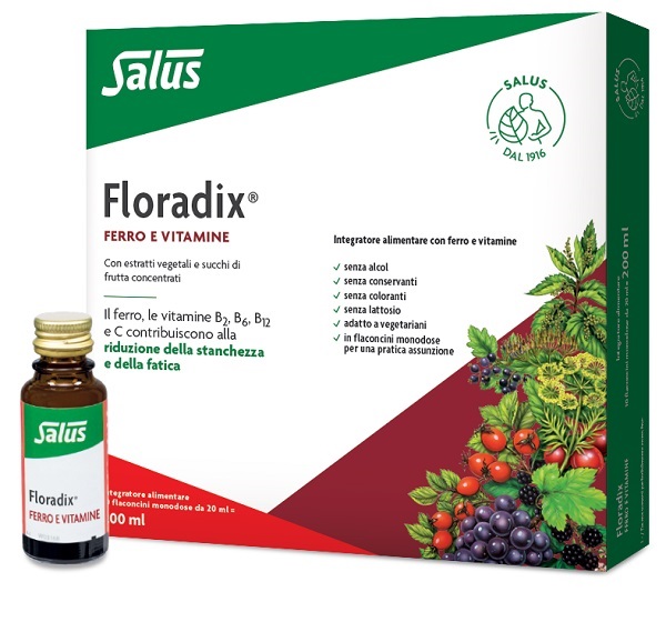 FLORADIX MONODOSE 10 FLACONCINI DA 20 ML - FARMAPRIME