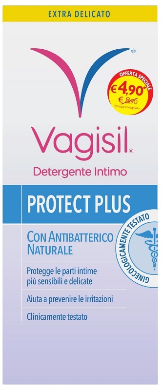 VAGISIL DETERGENTE INTIMO PROTECT PLUS 250 ML - FARMAPRIME