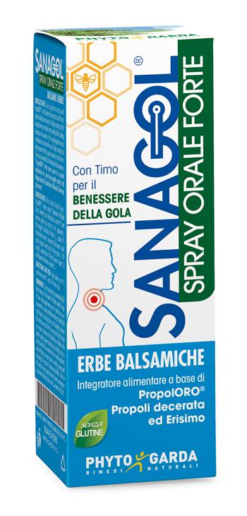 SANAGOL SPRAY FORTE ERBE BALSAMICHE 20 ML - FARMAPRIME