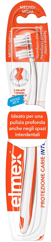 ELMEX INTERX SPAZZOLINO PROTEZIONE CARIE TESTINA CORTA - FARMAPRIME