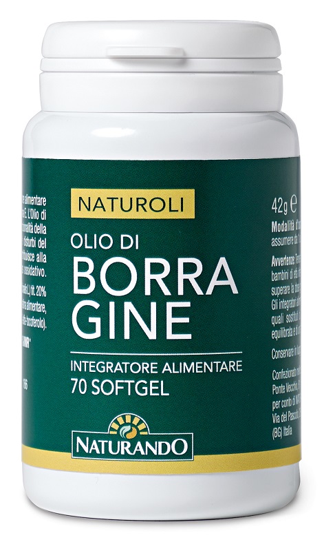 NATUROLI OLIO DI BORRAGINE 70 SOFTGEL - FARMAPRIME