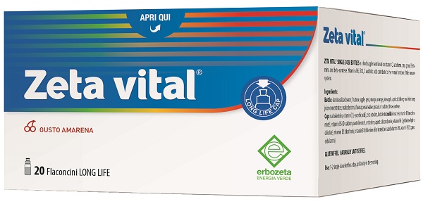 ZETA VITAL 20 FLACONCINI 10 ML - FARMAPRIME