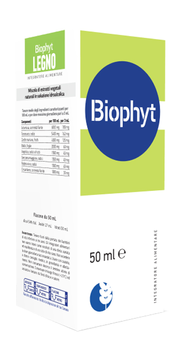 BIOPHYT LEGNO 50 ML SOLUZIONE IDROALCOLICA - FARMAPRIME