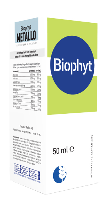 BIOPHYT METALLO 50 ML SOLUZIONE IDROALCOLICA - FARMAPRIME