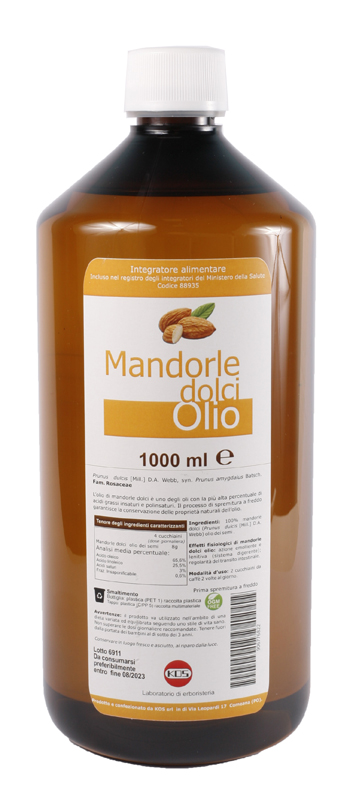 MANDORLE DOLCI OLIO 1000 ML - FARMAPRIME