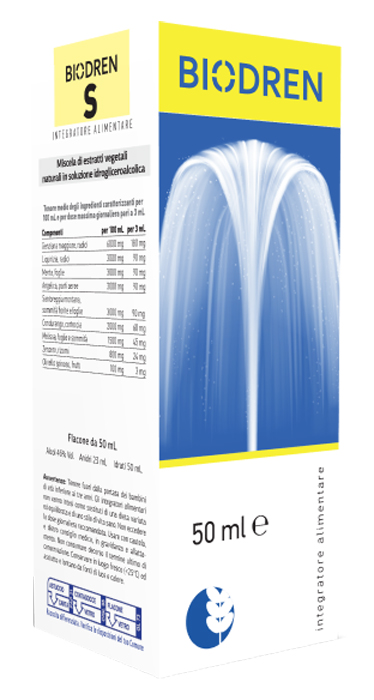 BIODREN S SOLUZIONE IDROALCOLICA 50 ML - FARMAPRIME