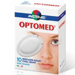 GARZA OCULARE MEDICATA MASTER-AID OPTOMED SUPER 10 PEZZI - FARMAPRIME