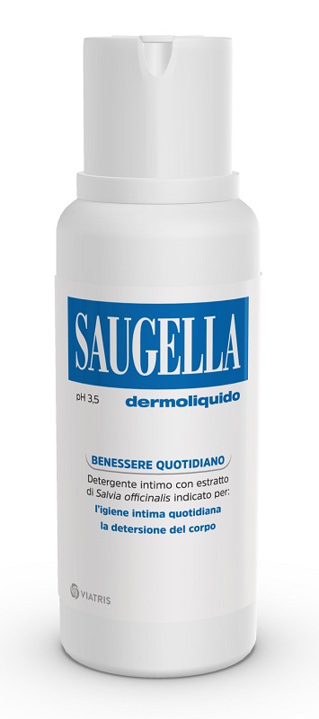SAUGELLA DERMOLIQUIDO PH 3,5 DETERGENTE INTIMO BENESSERE QUOTIDIANO 750 ML - FARMAPRIME