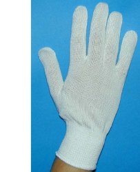 GUANTO IN COTONE BIANCO 8 - FARMAPRIME