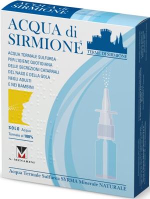 ACQUA SIRMIONE MINERALE NATURALE 6 FIALE 15 ML - FARMAPRIME