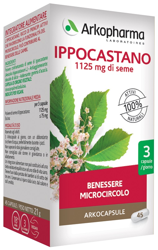 ARKO CAPSULE IPPOCASTANO 45 CAPSULE - FARMAPRIME