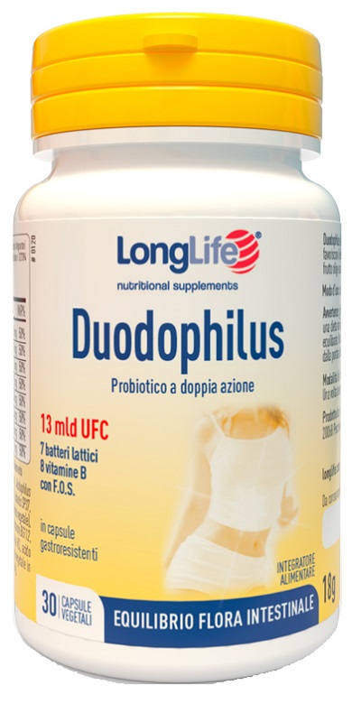 LONGLIFE DUODOPHILUS 30 CAPSULE VEGETALI - FARMAPRIME