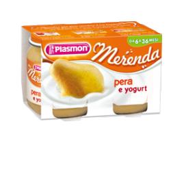 PLASMON OMOGENEIZZATO YOGURT PERA 120 G X 2 PEZZI - FARMAPRIME