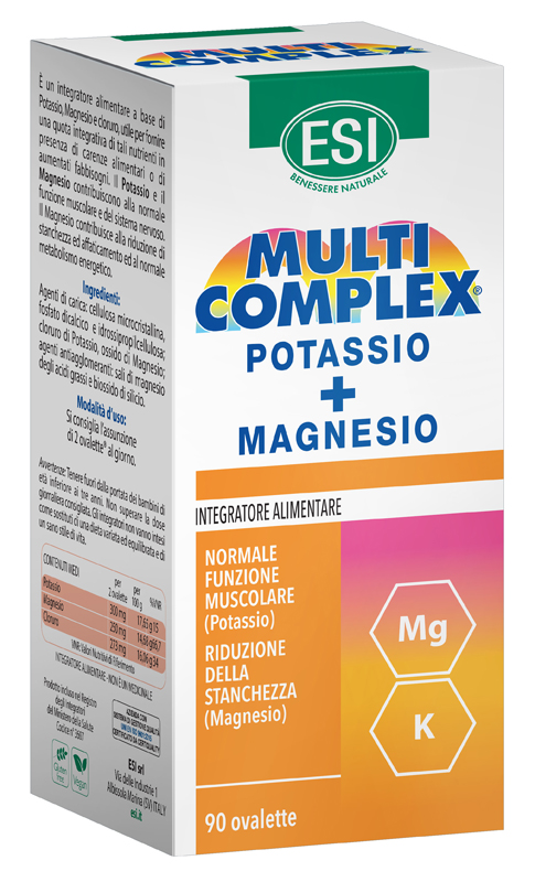 ESI MULTICOMPLEX POTASSIO MG 90 OVALETTE - FARMAPRIME