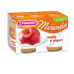 PLASMON OMOGENEIZZATO YOGURT MELA 120 G X 2 PEZZI - FARMAPRIME