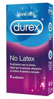 PROFILATTICO DUREX NO LATEX 6 PEZZI - FARMAPRIME