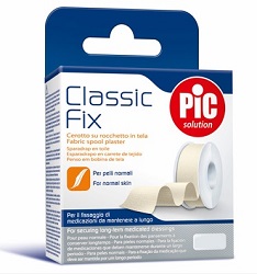CEROTTO IN ROCCHETTO CLASSIC FIX WHITE 2,5X500 CM FUSTELLA - FARMAPRIME