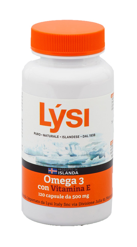 LYSI OMEGA 3 VITAMINA E 120 CAPSULE - FARMAPRIME
