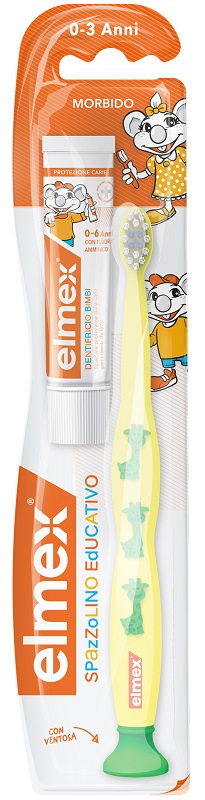ELMEX SPAZZOLINO BIMBI EDUCATIVO NEW 0-3 ANNI - FARMAPRIME