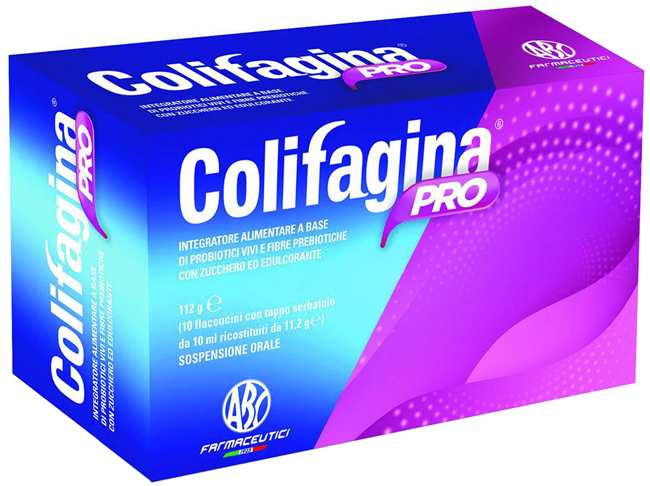 COLIFAGINA PRO 10 FLACONCINI TAPPO SERBATOIO - FARMAPRIME