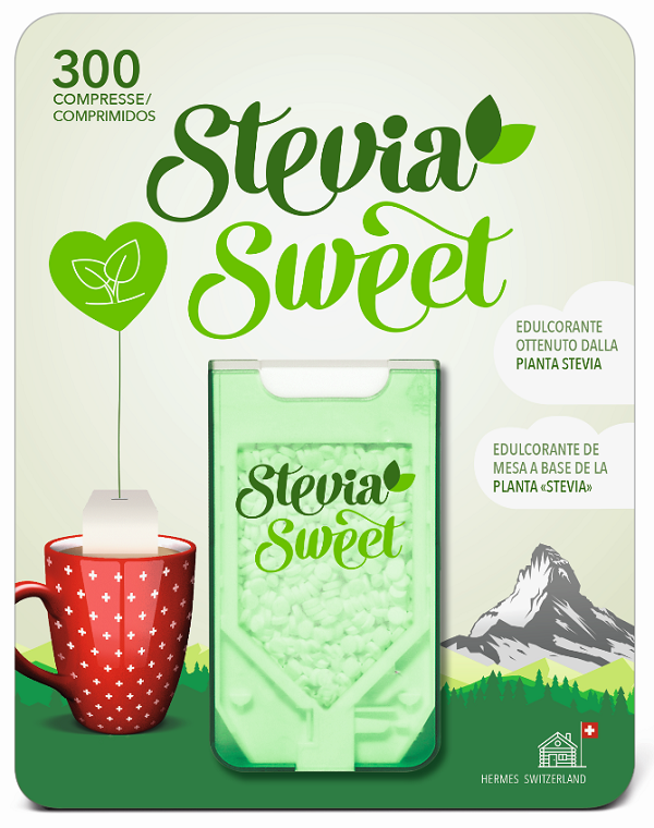 HERMESETAS STEVIA 300 COMPRESSE - FARMAPRIME