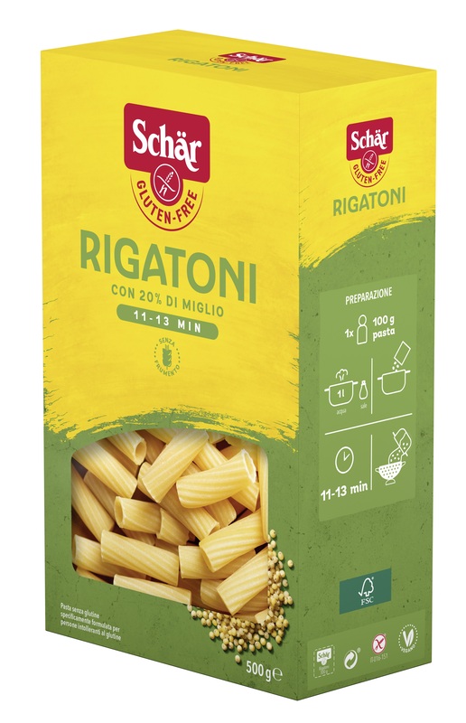 SCHAR RIGATONI 500 G - FARMAPRIME